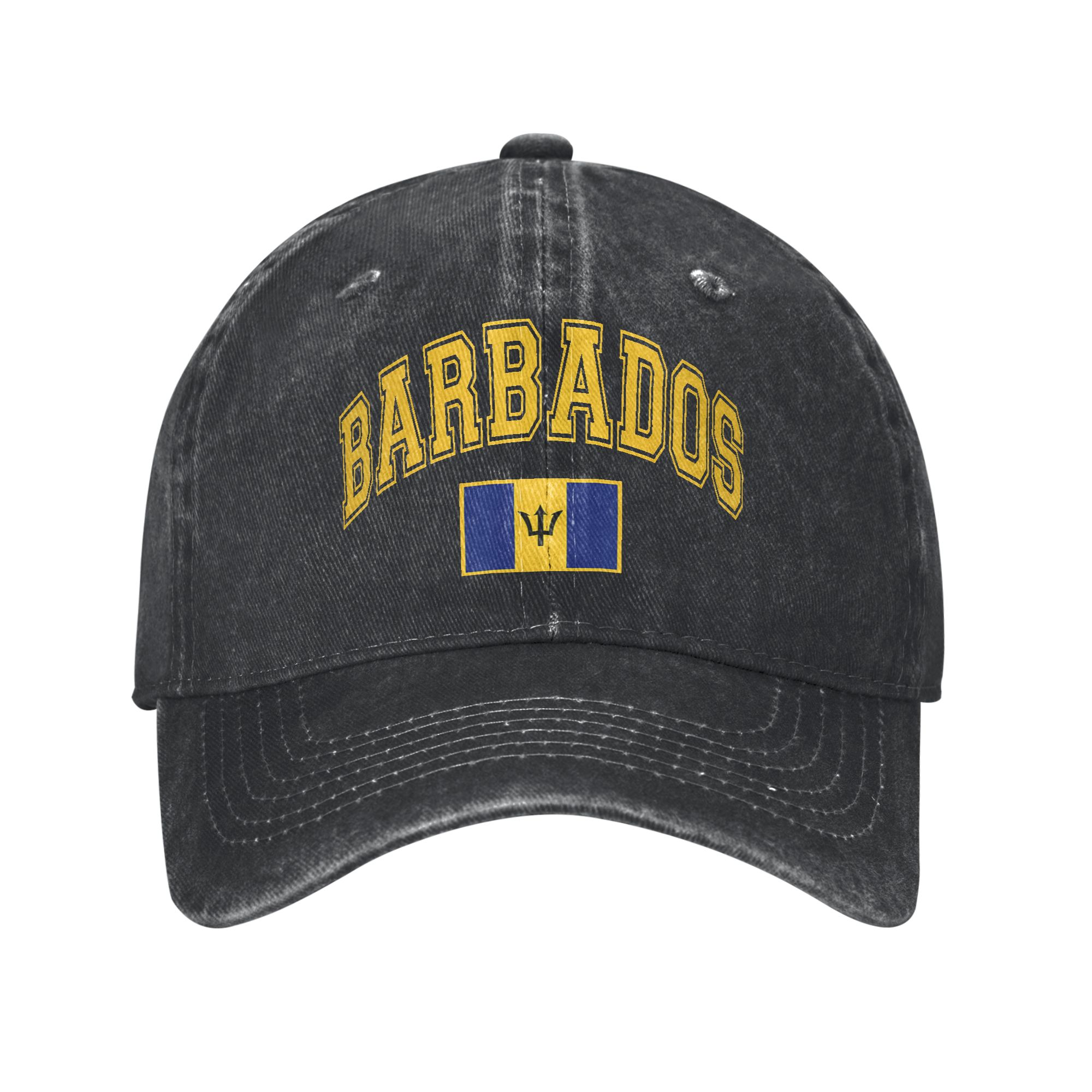 Washed Baseball Cap Barbados B - Outdoor Sport Hat Classic 评论和价格