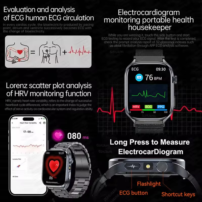 New AI Micro Physical Exam Sma - Outdoor Sport Smart Watch 评论和价格