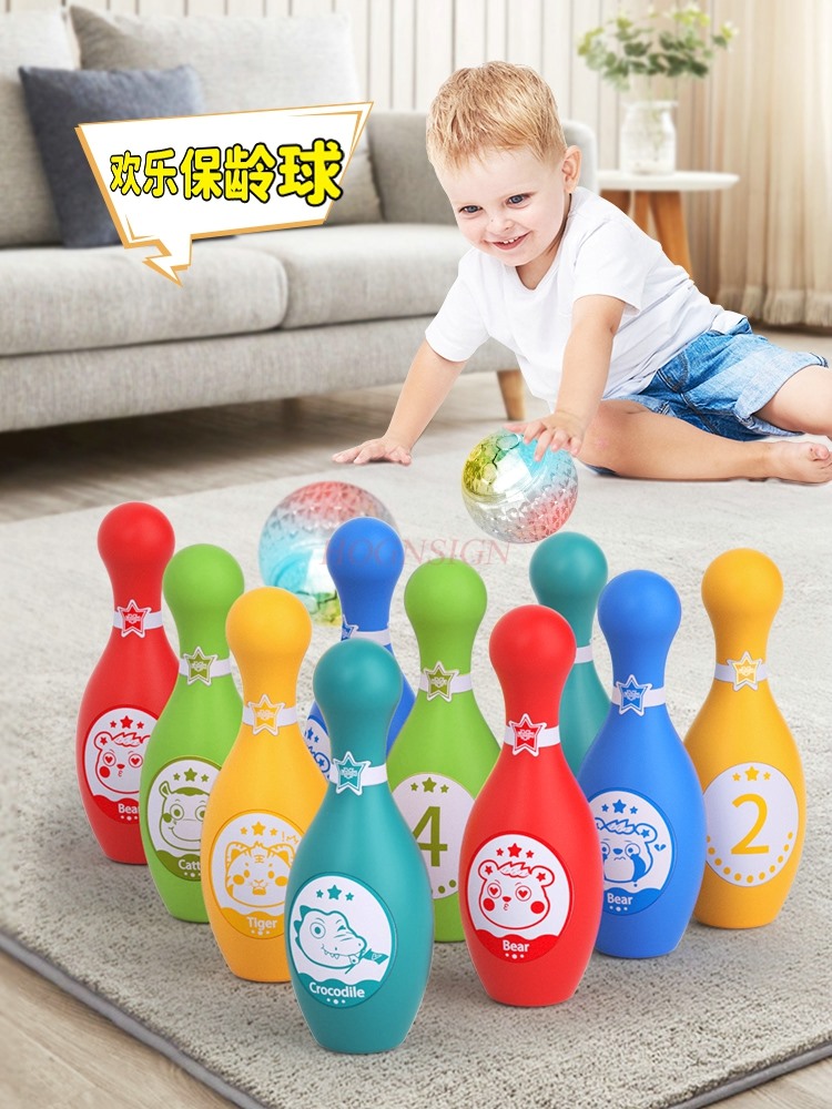 Bowling toys for children, lar - Indoor Sport And Outdoor Sports 评论和价格