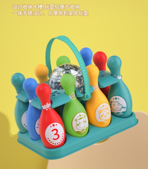 Bowling toys for children, lar - Indoor Sport And Outdoor Sports 评论和价格