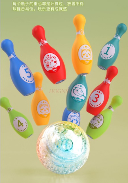 Bowling toys for children, lar - Indoor Sport And Outdoor Sports 评论和价格