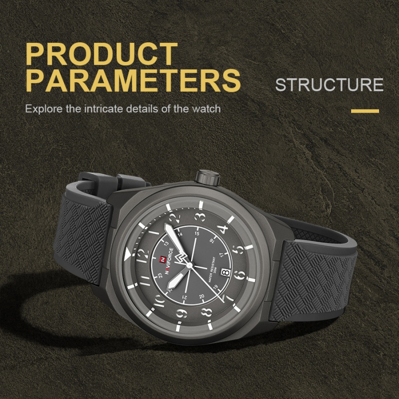 NAVIFORCE Men Quartz Calendar  - Outdoor Sport Smart Watch 评论和价格
