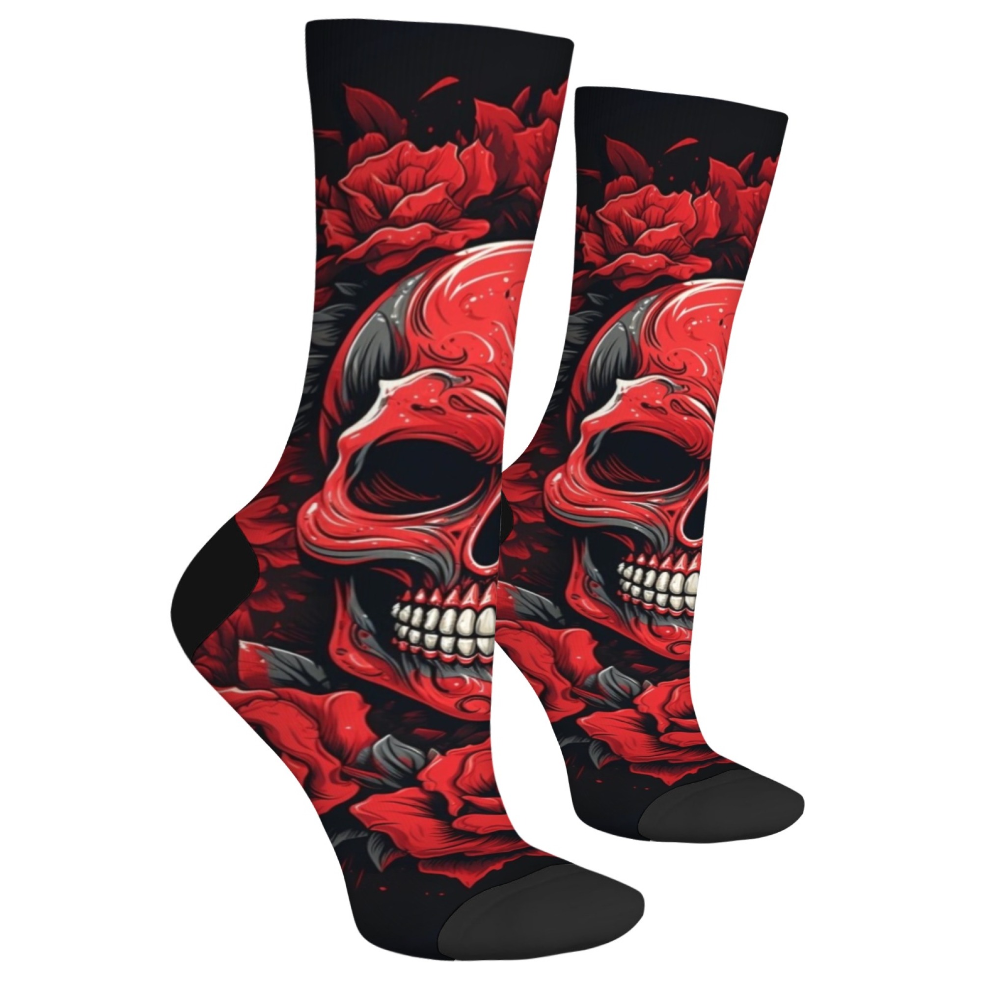 Vintage Rose Skull Fashion Soc - Outdoor Sport Hose 评论和价格