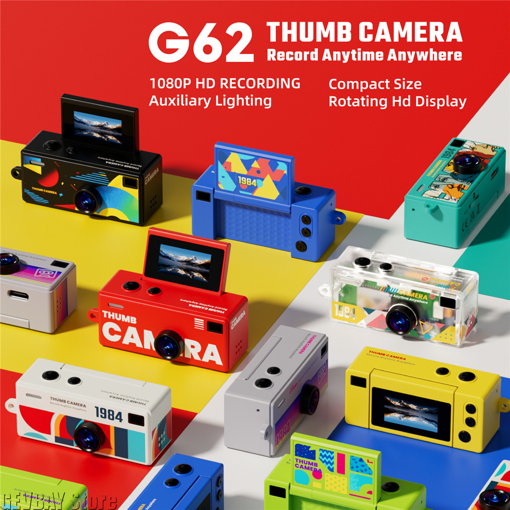 G62 Retro Mini Keychain Thumb  - Outdoor Sport For Kids 评论和价格