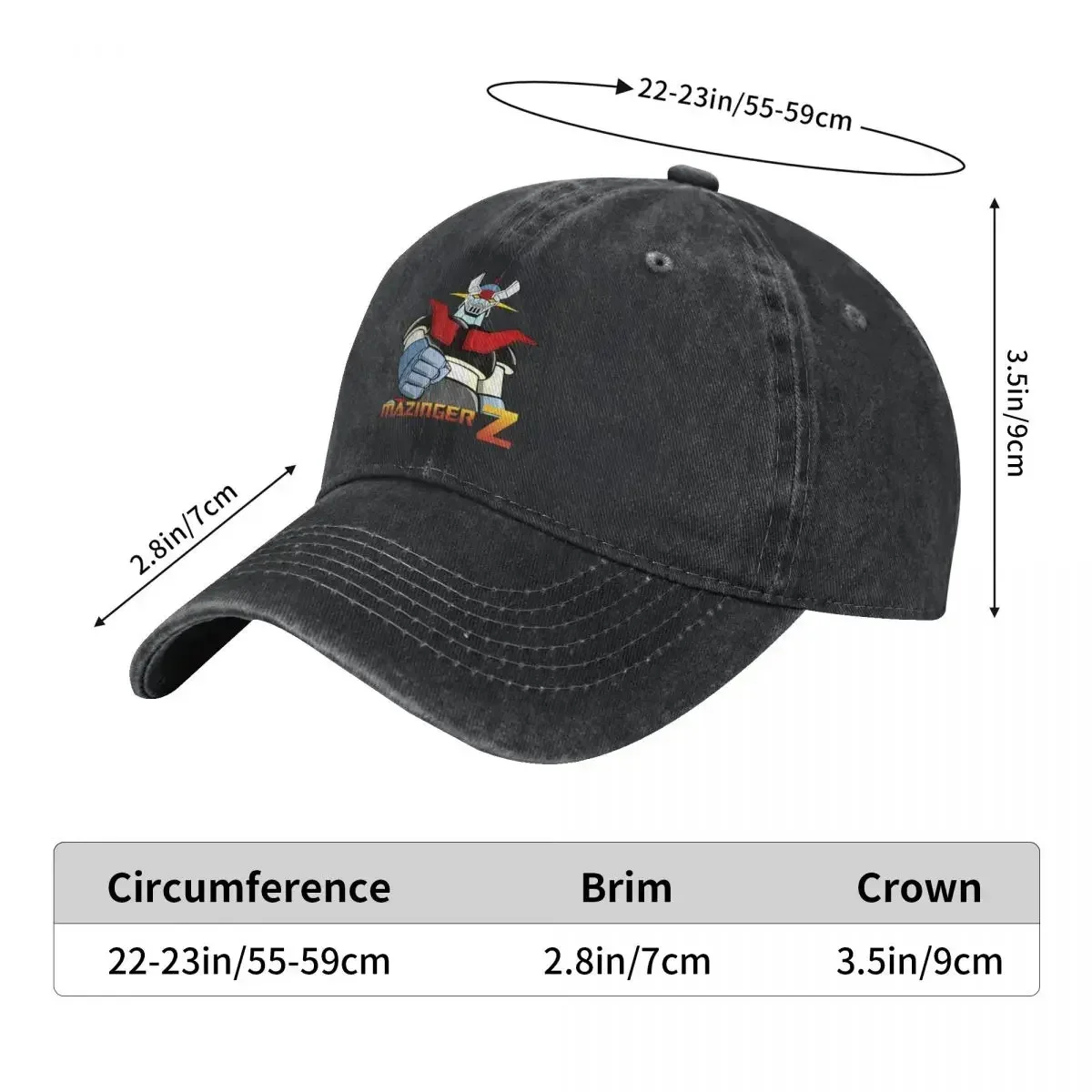 2026 Mazinger Z UFO Robot Gren - Outdoor Sport Hat Classic 评论和价格