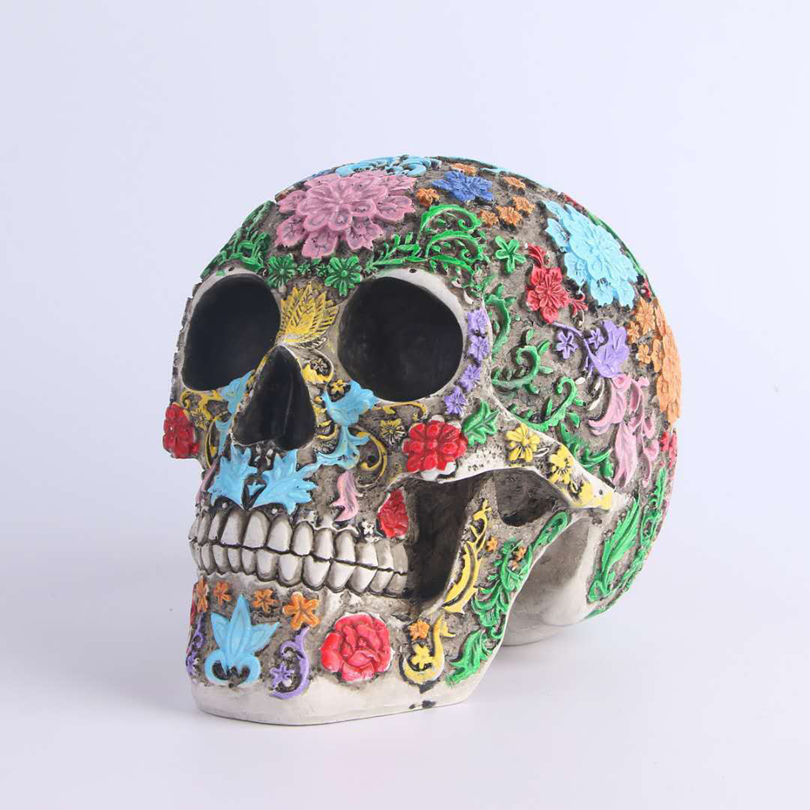Life Size Skull Resin Human Sk - Head Racket Boom 评论和价格