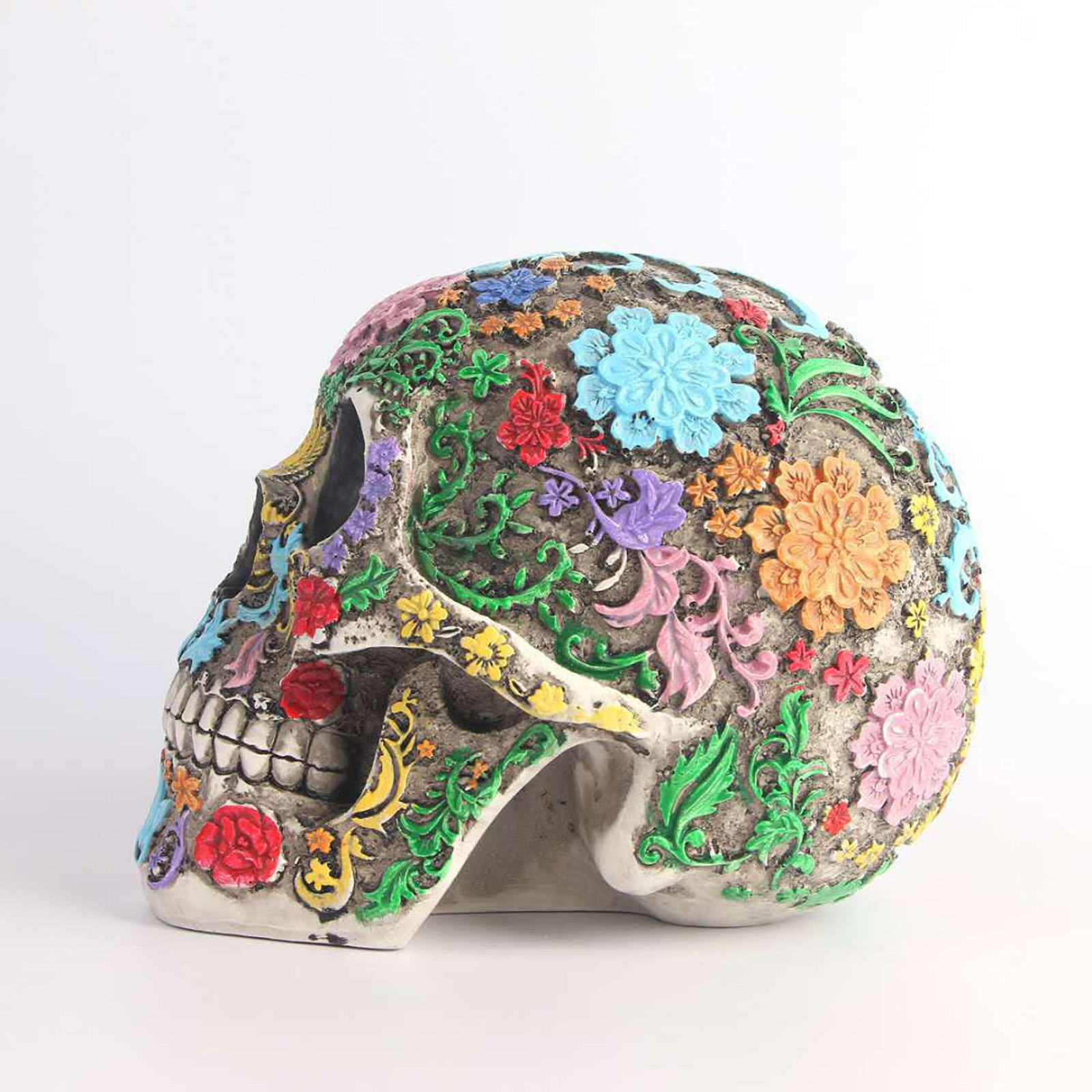 Life Size Skull Resin Human Sk - Head Racket Boom 评论和价格