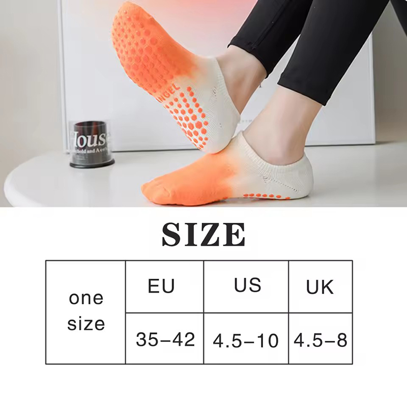 Ladies' Colorful Anti Slip Yog - Trampoline Park Sock 评论和价格