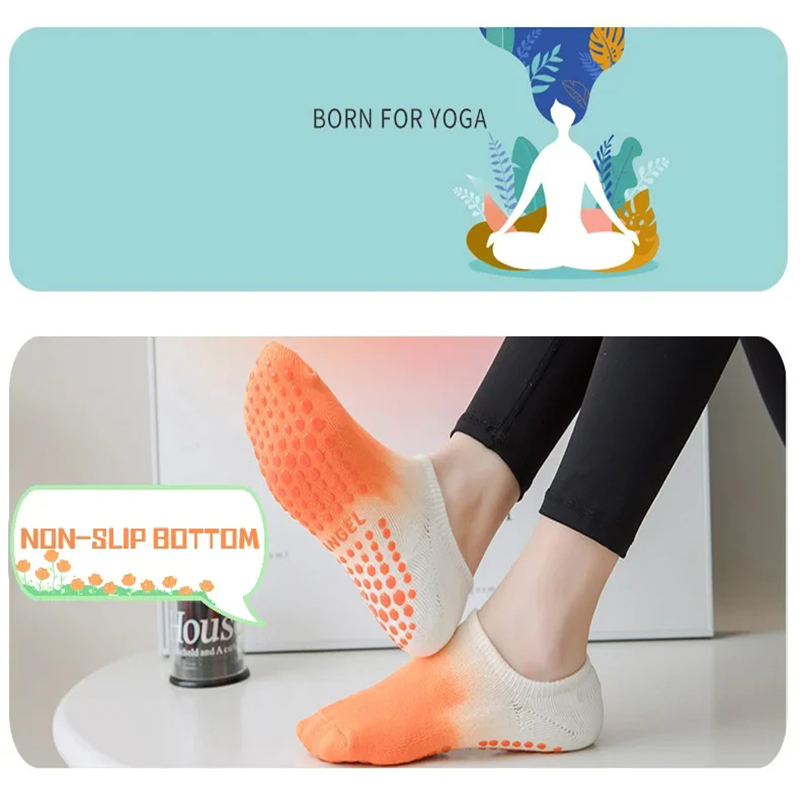 Ladies' Colorful Anti Slip Yog - Trampoline Park Sock 评论和价格