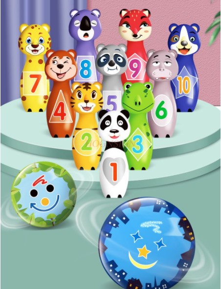 PU solid children's bowling to - Indoor Sport And Outdoor Sports 评论和价格