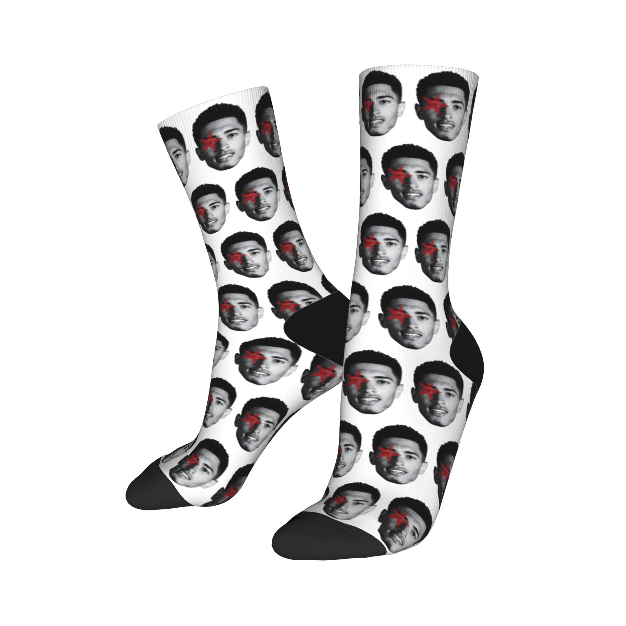 Jude-Bellingham Socks Big Head - Outdoor Sport Hose 评论和价格