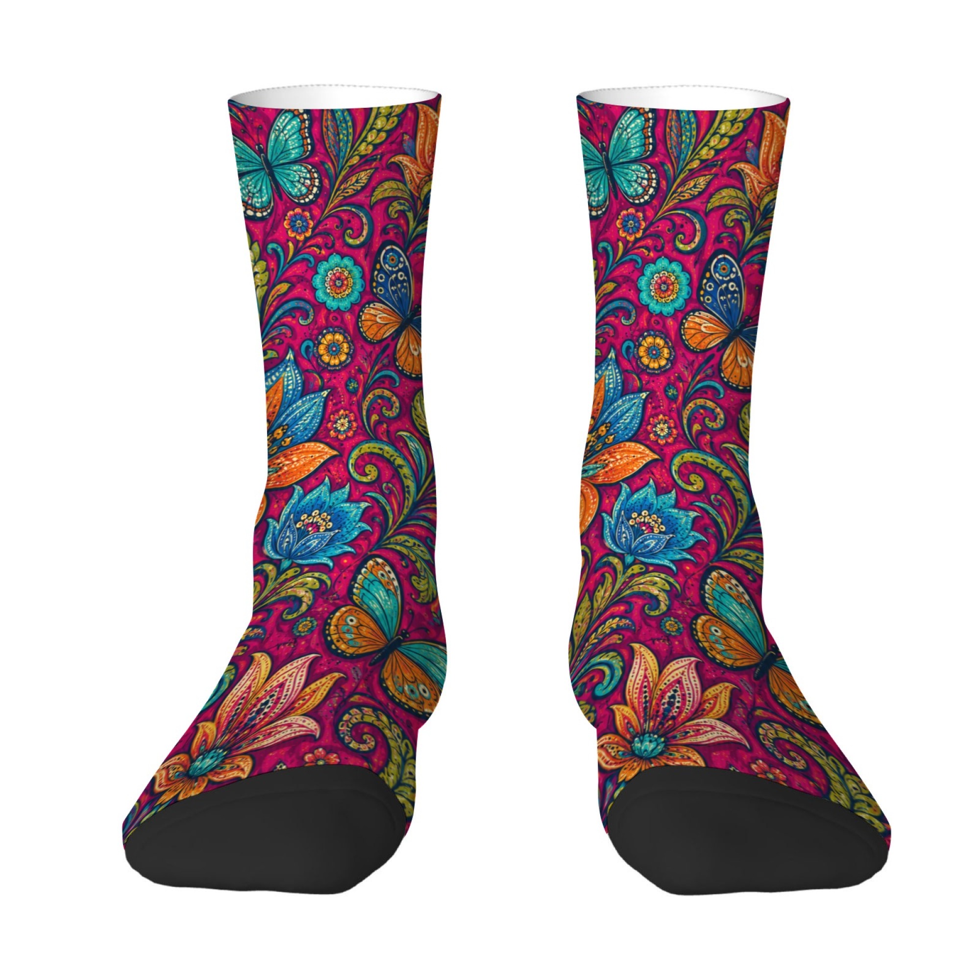Elegant Bohemian-style Floral  - Outdoor Sport Hose 评论和价格