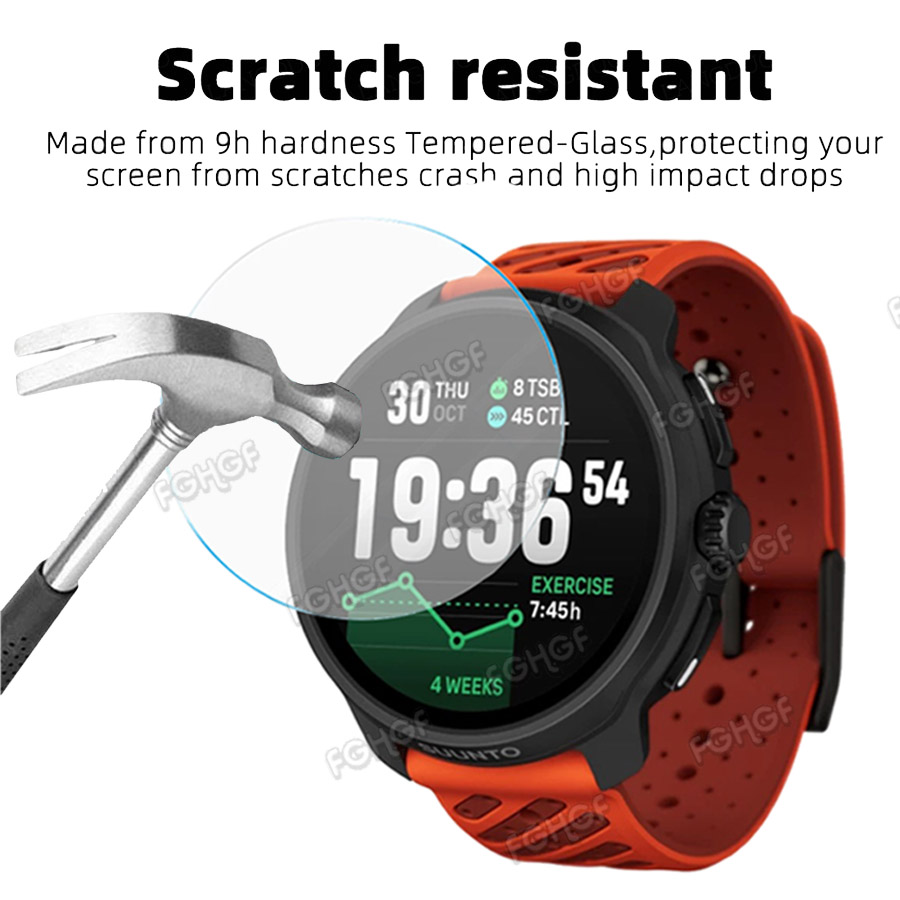 Tempered Glass Protective Film - Outdoor Sport Smart Watch 评论和价格