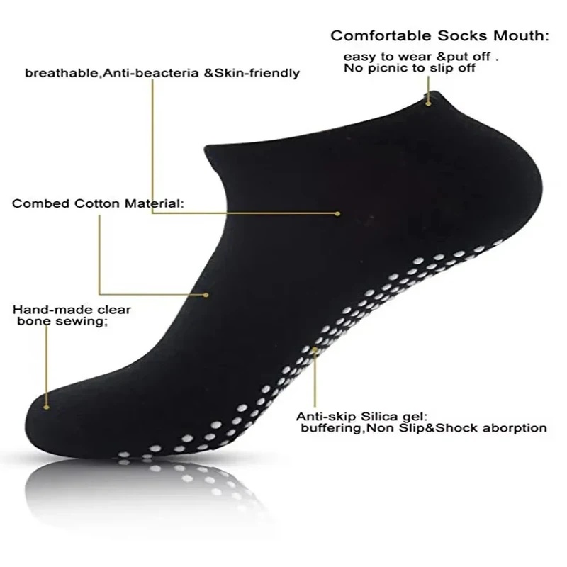 Women Anti-Slip Sock trampolin - Trampoline Park Sock 评论和价格