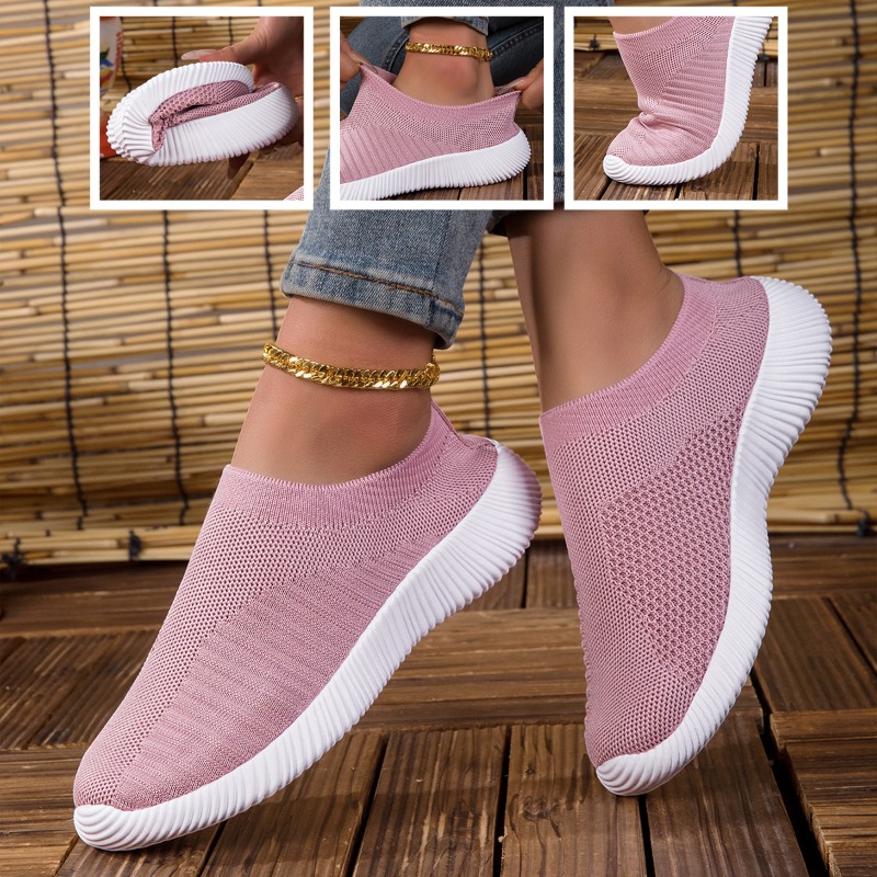Women's Sneakers Breathable Kn - Outdoor Sport Leisure 评论和价格