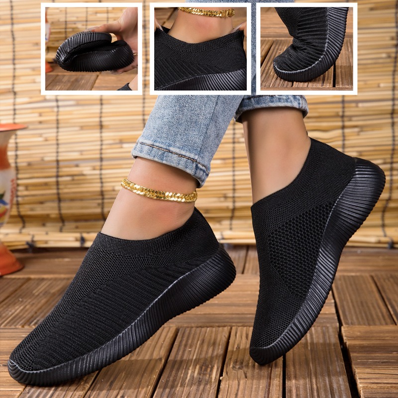 Women's Sneakers Breathable Kn - Outdoor Sport Leisure 评论和价格