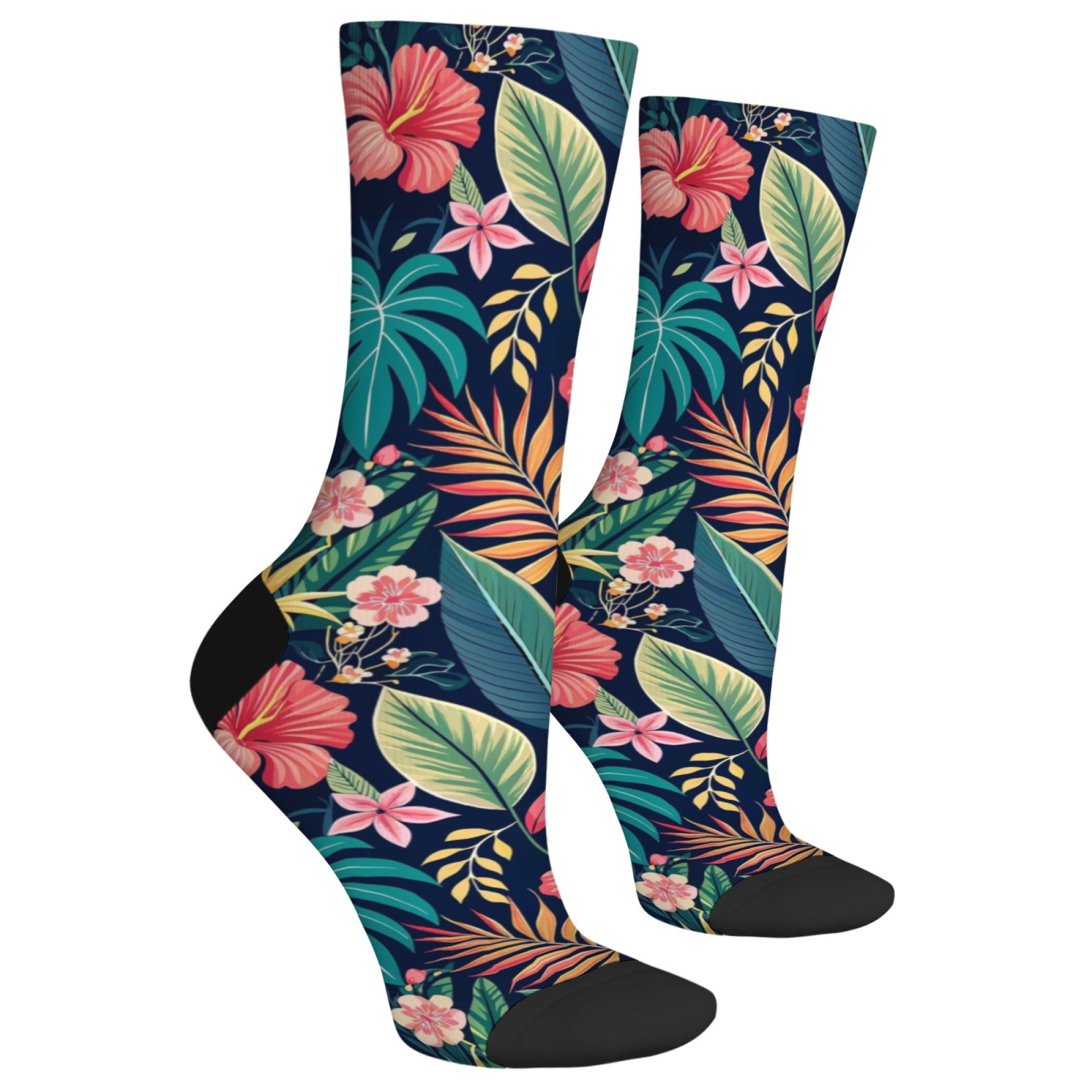 Tropical Floral Retro Fashion  - Outdoor Sport Hose 评论和价格