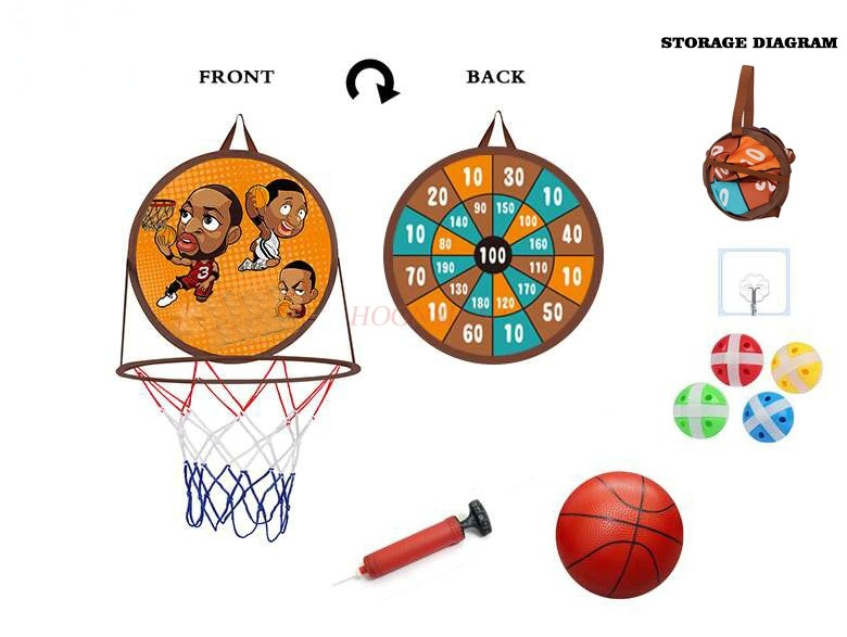 Children's foldable basketball - Indoor Sport And Outdoor Sports 评论和价格