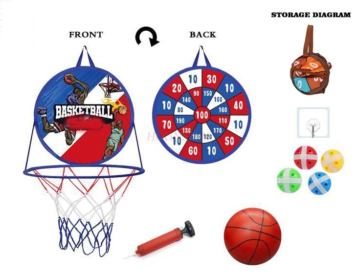 Children's foldable basketball - Indoor Sport And Outdoor Sports 评论和价格
