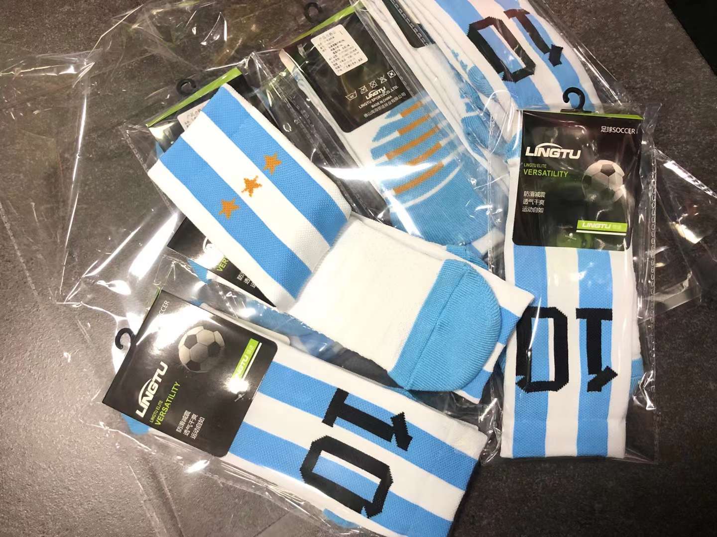 Kids Soccer Socks Number 10# S - Outdoor Sport For Kids 评论和价格