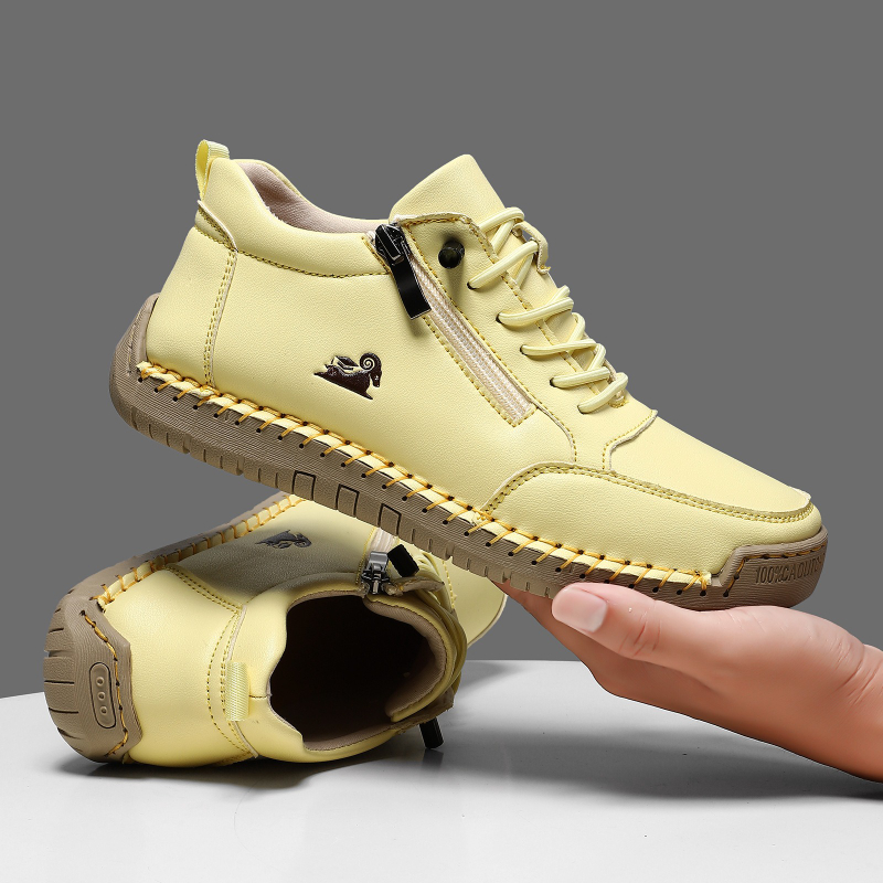 Women's Sneakers Handmade Leat - Outdoor Sport Leisure 评论和价格